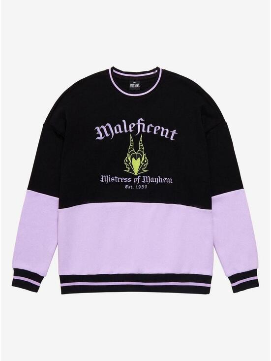 Disney Tops - BoxLunch Exclusive Disney Villains Maleficent Sweatshirt NWT